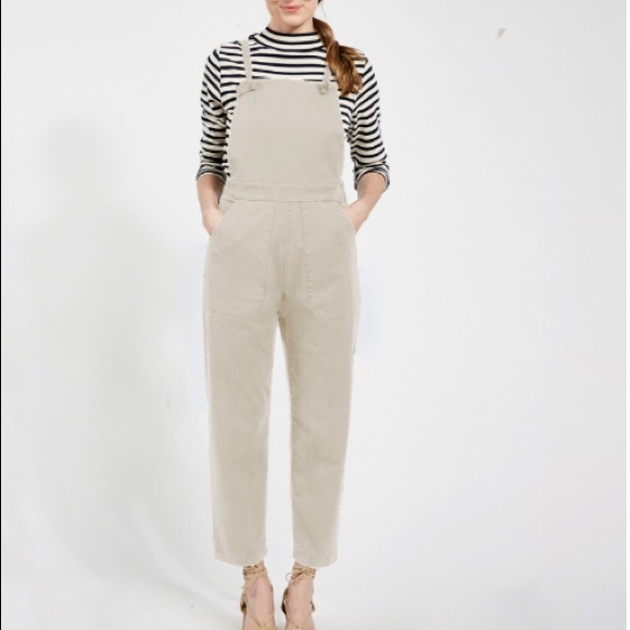 Loup Ivory Knot Overalls - Picture 3 of 9